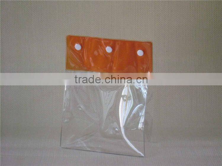 Custom Plastic Cosmetic PVC Clear Bag
