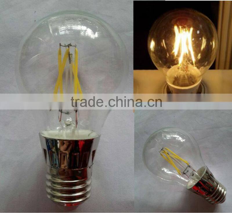 E27 6W led filament bulb