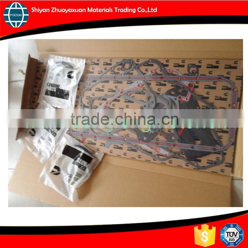 4955229 gasket kit diesel engine spare part Upper gasket kit for new excavator