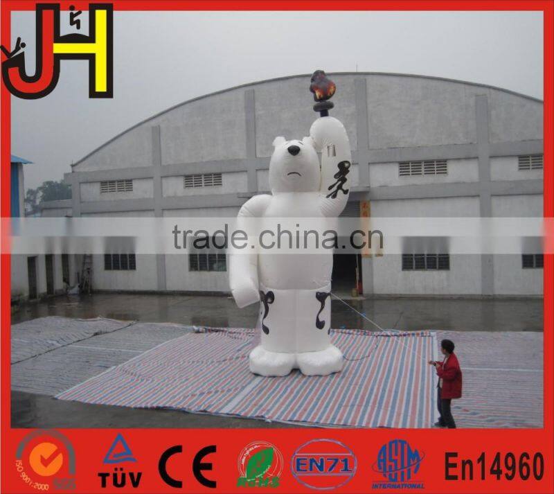 Commercial Advertising Inflatable Bear Cartoon for sale