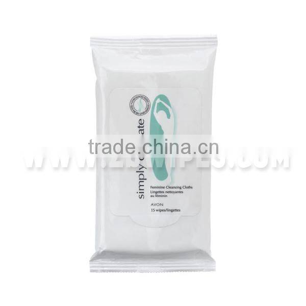 Soft Nonwoven Lady Wet Wipes FDA Approved