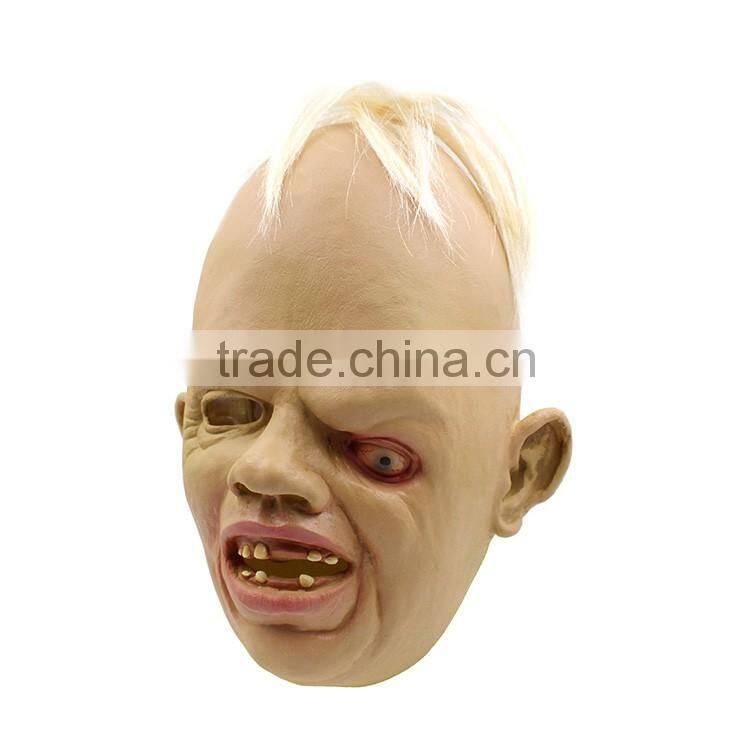2016 woman Halloween White Cutout clown Mask Lace Sexy Prom Party
