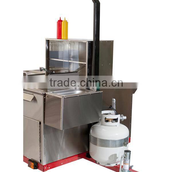 JX-HS200B.2015 China Mini portable mobile electric hot dog cart