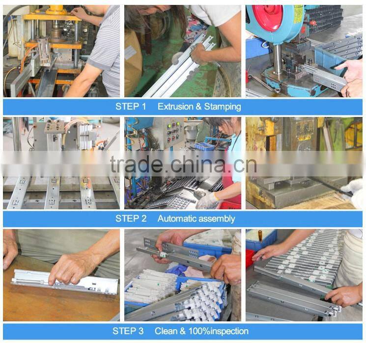 Meiliwang Stainless Steel Soft Close Drawer Slide