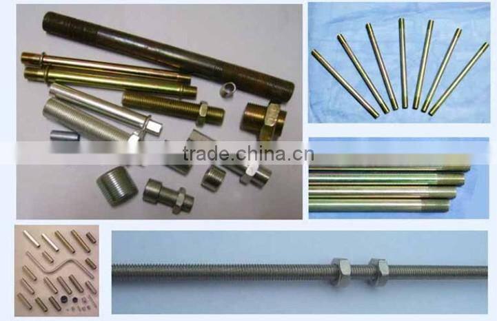 HRE 2014 Max thread length100mm rebar screw rolling machine