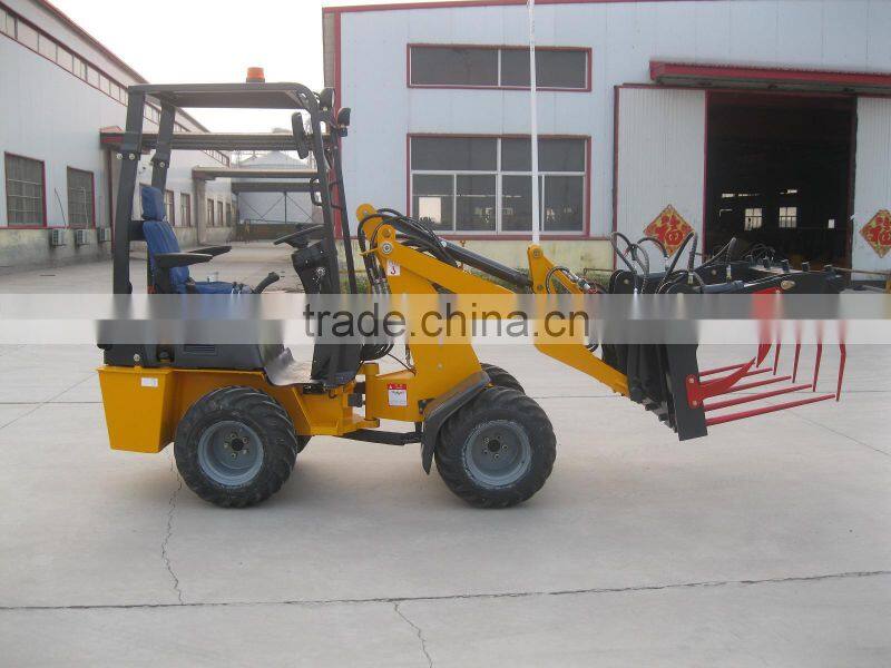 CE certification joystick Q/H optional many implements minil loader