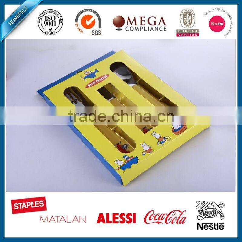 SGS certification children cutlery, Baby Feeding Dinner Set