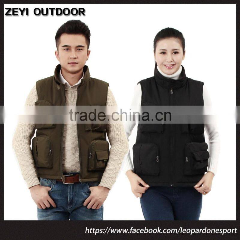 Outdoor Photographer Reporter Vest Plus Size fishing Waistcoat