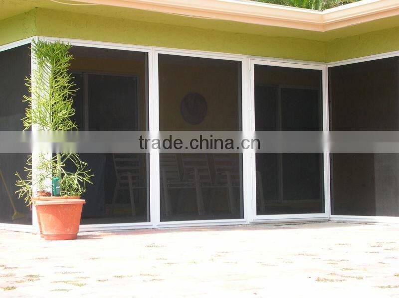 window door security screen/black 316 grade stainless steel security mesh/security window screen