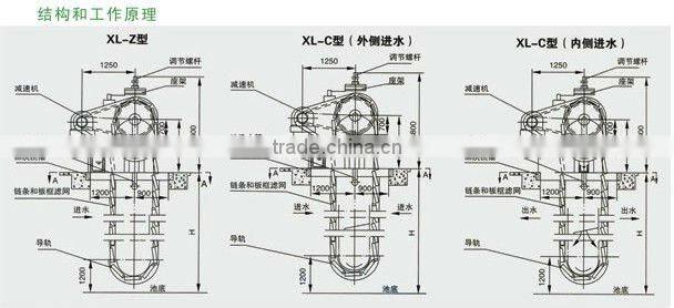 XL spiral filter mesh