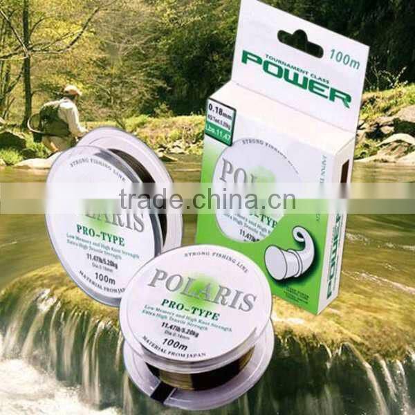 Colorful inexpensive pe braided line fishing