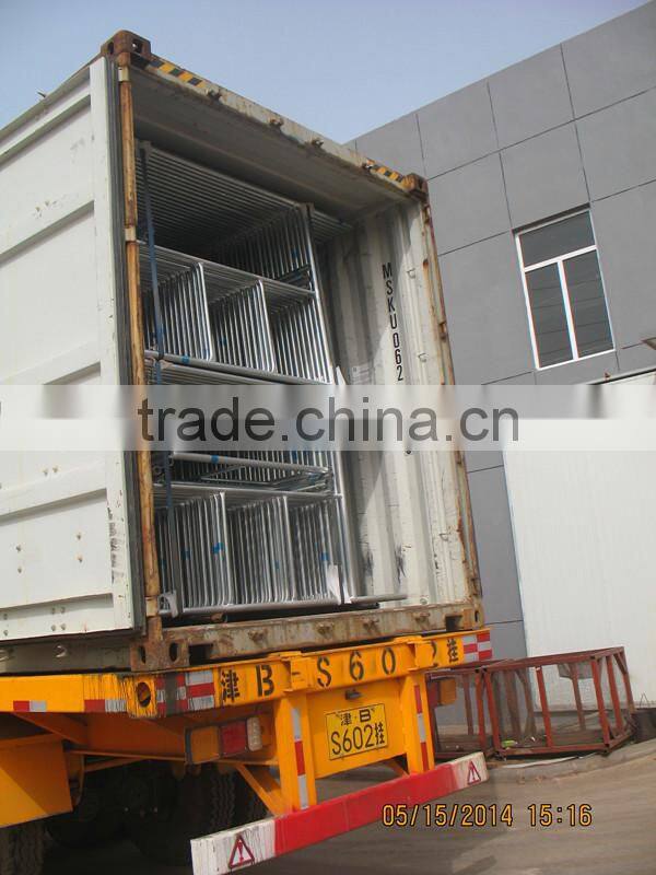 China Standard Drop Lock Ladder Frame Scaffolding