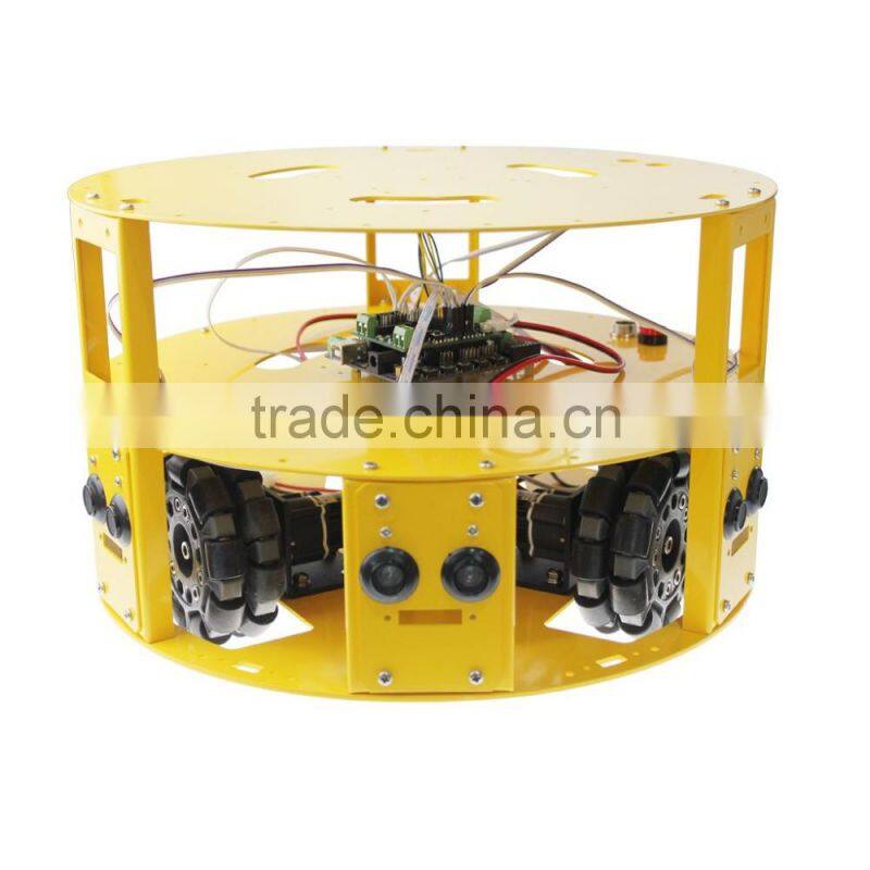 100mm Double Nylon-Rubber Omni wheel roller bearing