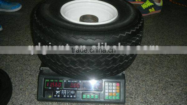 PU FOAM golf cart tire with steel rim18"x850-8