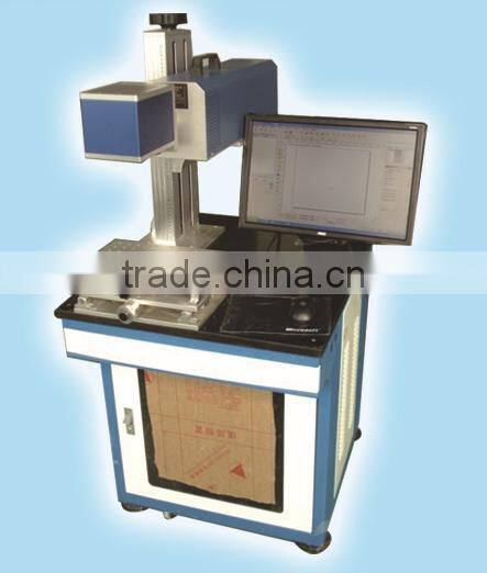 Hot sell top rank quatily and low price desktop no optical pollution fiber laser marking machine