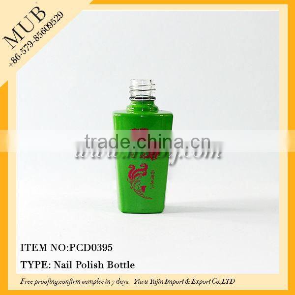 5/10/15/20ml UV "nail enamel" bottle with flower