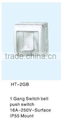 HEIGHT HOT SALE weather protected switch/1 Gang Switch bell push switch
