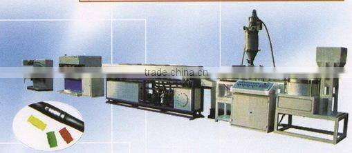 Plastic products production line Drip Irrigation Pipe Machinery with inner inlaid round dripper