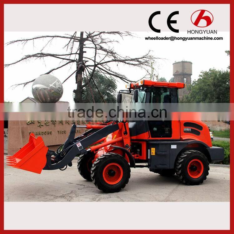 Chinese top brand wheel loader/ 1.5 ton backhoe loader brands