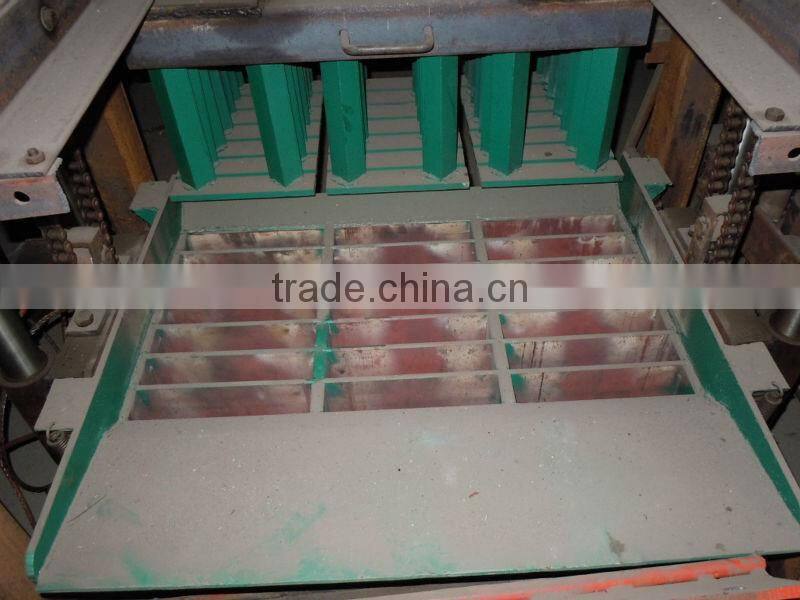 cement slag second hand hollow brick forming machine