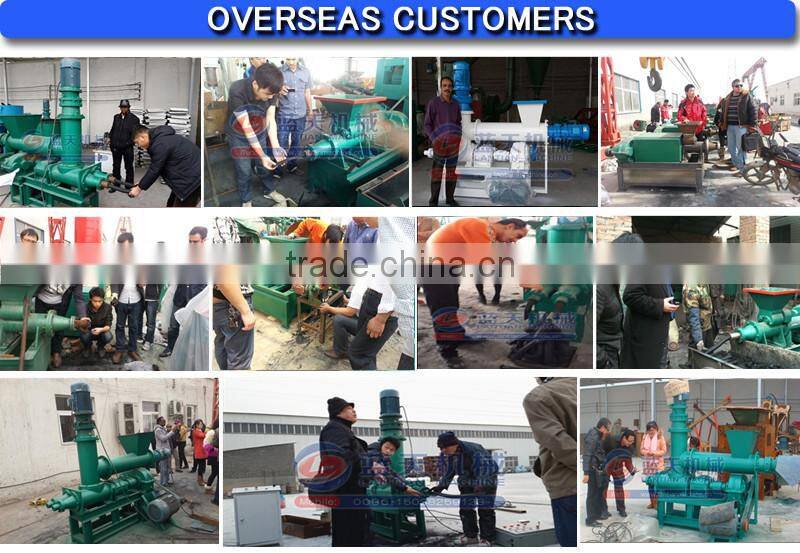 Best Price Charcoal Powder Forming Machine Briquette Screw Extruder Machine
