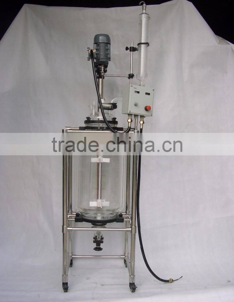 EXSF Explosion-proof Multi-function Double Layer Glass Lined Reactor