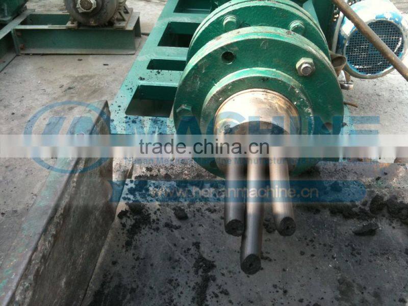 Best sale factory price BBQ charcoal extruding machine