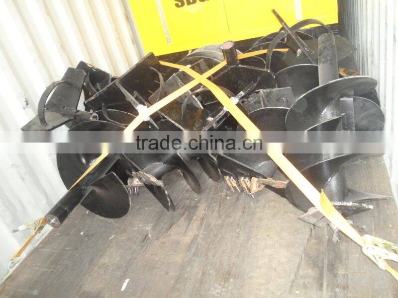 hydraulic auger spiral pile drilling machine SLY580
