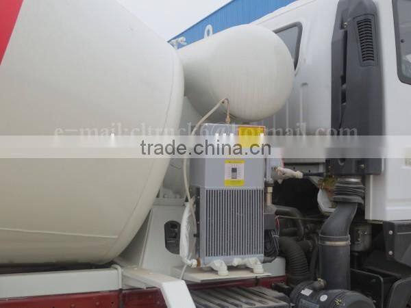 130hp 4*2 SINOTRUK Wang Brand Cement Mixing Truck 4 m3
