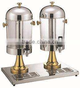 8L Natural Ice Cooling Double Bowls Stainless Steel