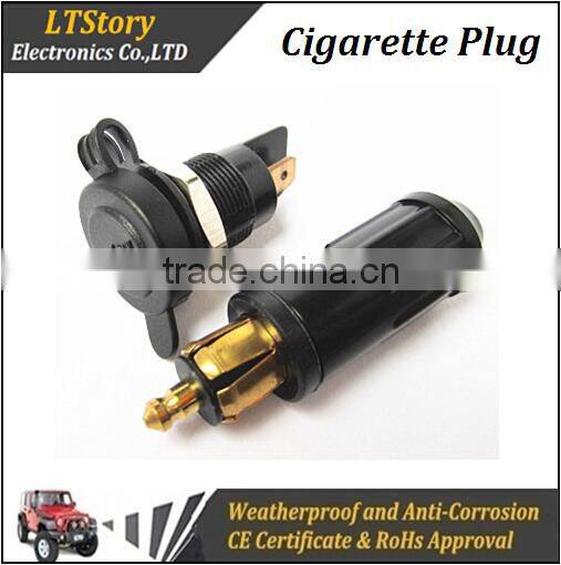 12v/24v Hella Type DC Accessory Power plug Continental DIN plug pack of 3 plugs