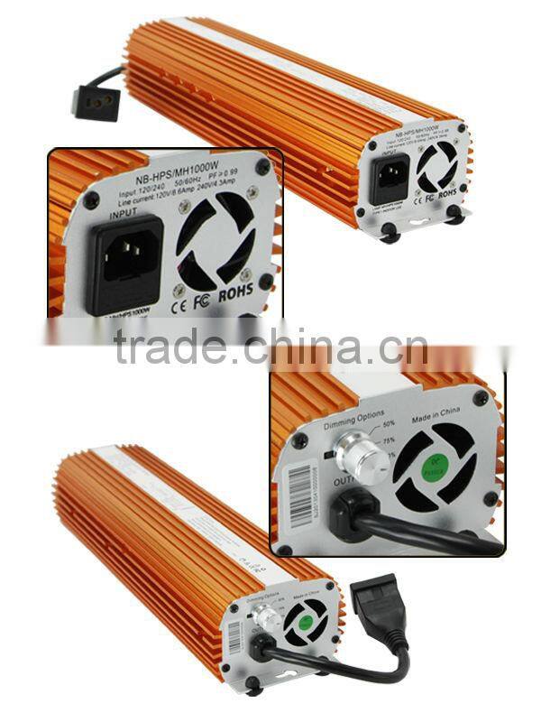 Hydroponic Supplies 600 Watt HPS Grow Light