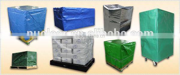 hot sale printed high quality pvc pallet cover, waterproof pallet cover