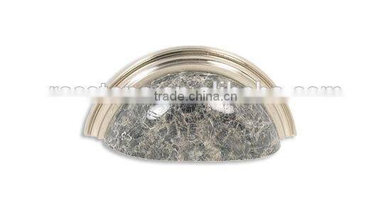 cup pull-IFB-BN granite pull cup pull brushed nickel for kitchen and bathroom