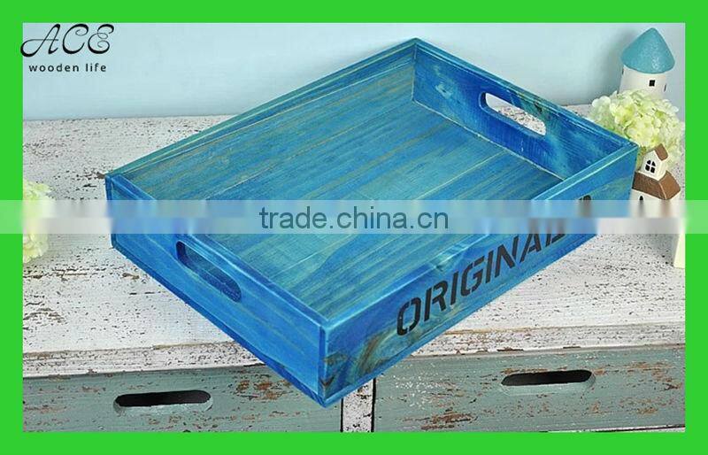 Custom wooden storage box