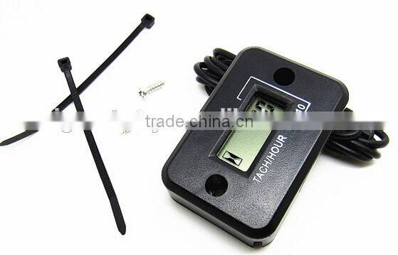 Motorcycle electronic timer, tachometer for 2 stroke gas engine