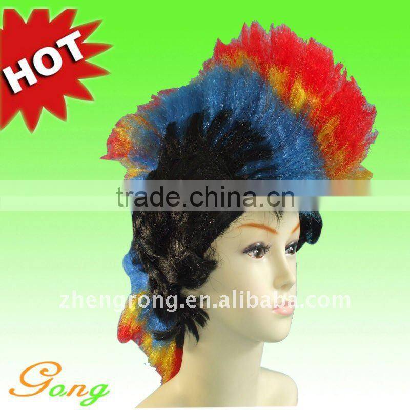 Fashion Cosplay Ball Periwig Curl human hair wig