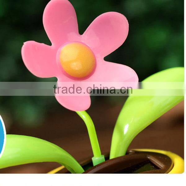 Hight Quality Bulk Artificial Inflatable Rose Car Flip Flap Solar Flower