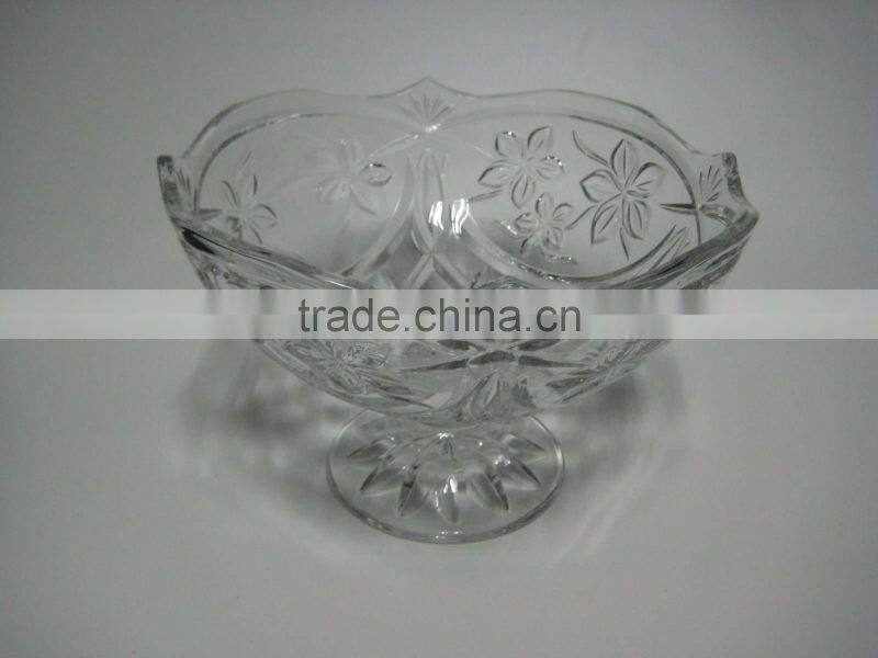 2014 New glass bowl ,wholesale 7pcs glass set