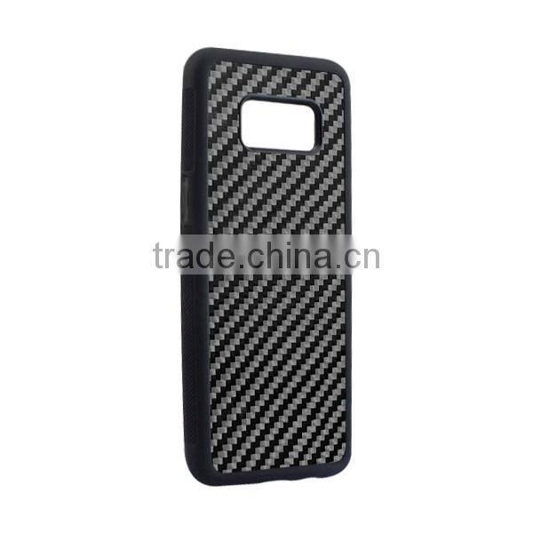 Best Selling TPU + PC Carbon Fiber Phone Case, High Quality Carbon Fiber Back Cover For Samsung S8 S8Plus
