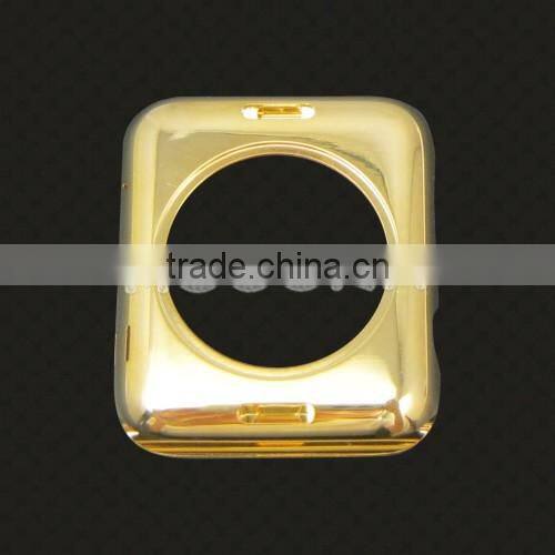 High quality 24kt gold housing for apple watch with gold buttons,for apple watch gold housing