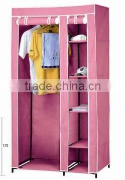 2017 Modern Non-Woven Fabric Portable and Foldable Home Furniture Bedroom Wardrobe