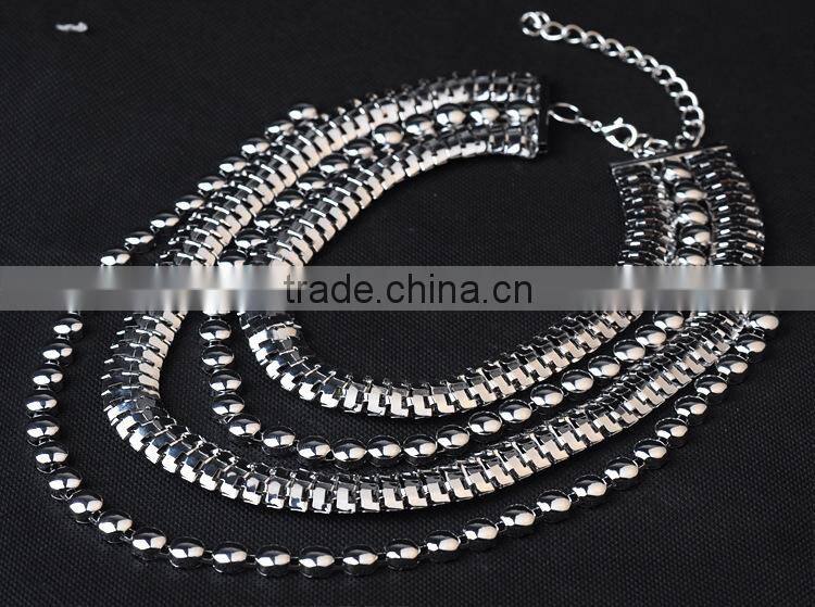 2015 Latest new style women fashion alloy jewelry necklace