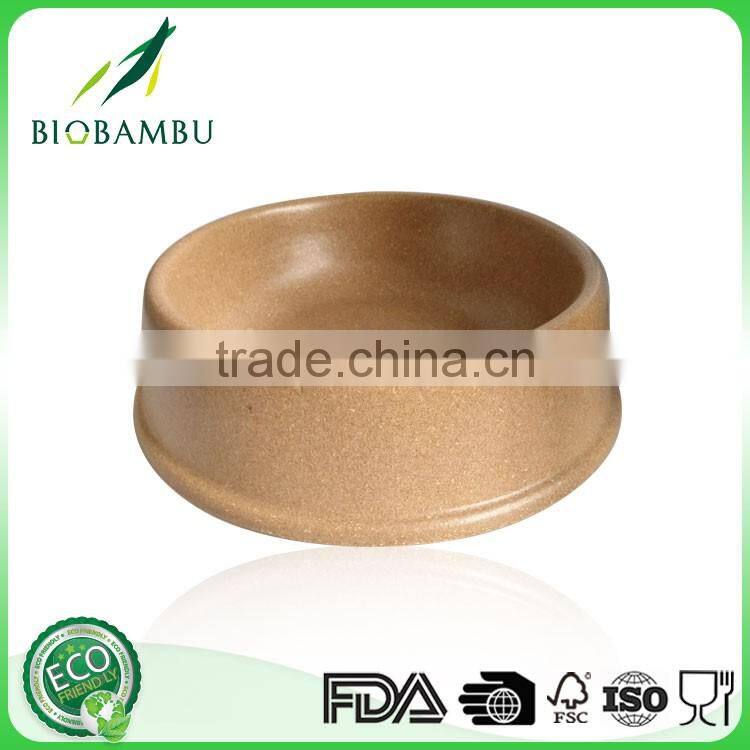 Corn starch Affordable Bamboo melamine bowl for dog