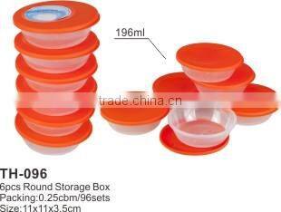 3 pcs Square Plastic Container,wholesale clear container