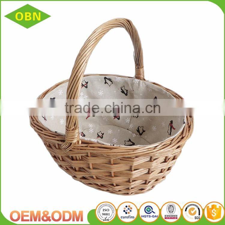 Hanging Food Storage Baskets Fruit Wicker Basket Storage