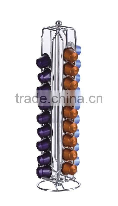 mental Coffee capsule storage/coffee pods rack/coffee capsules holder