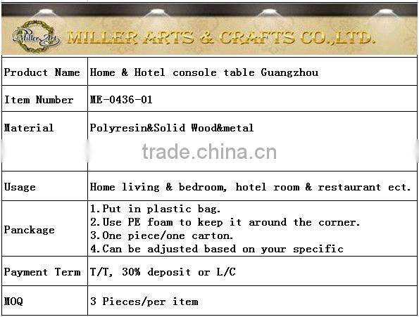 French Style console table/ living room furniture ME-0436-01