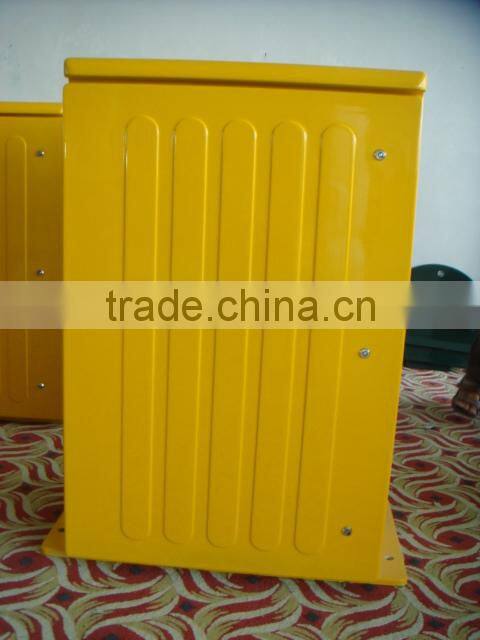 Fiber glass enclosure for battery