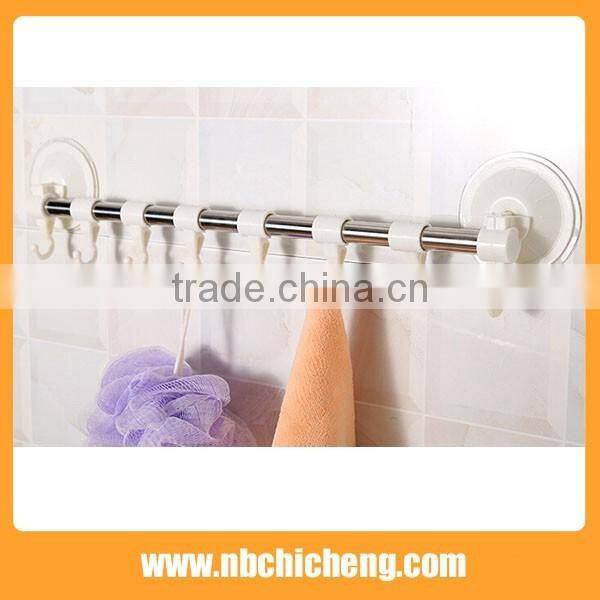 Hot sell bath wall mounted hook plastic hanger hook high quality row hook